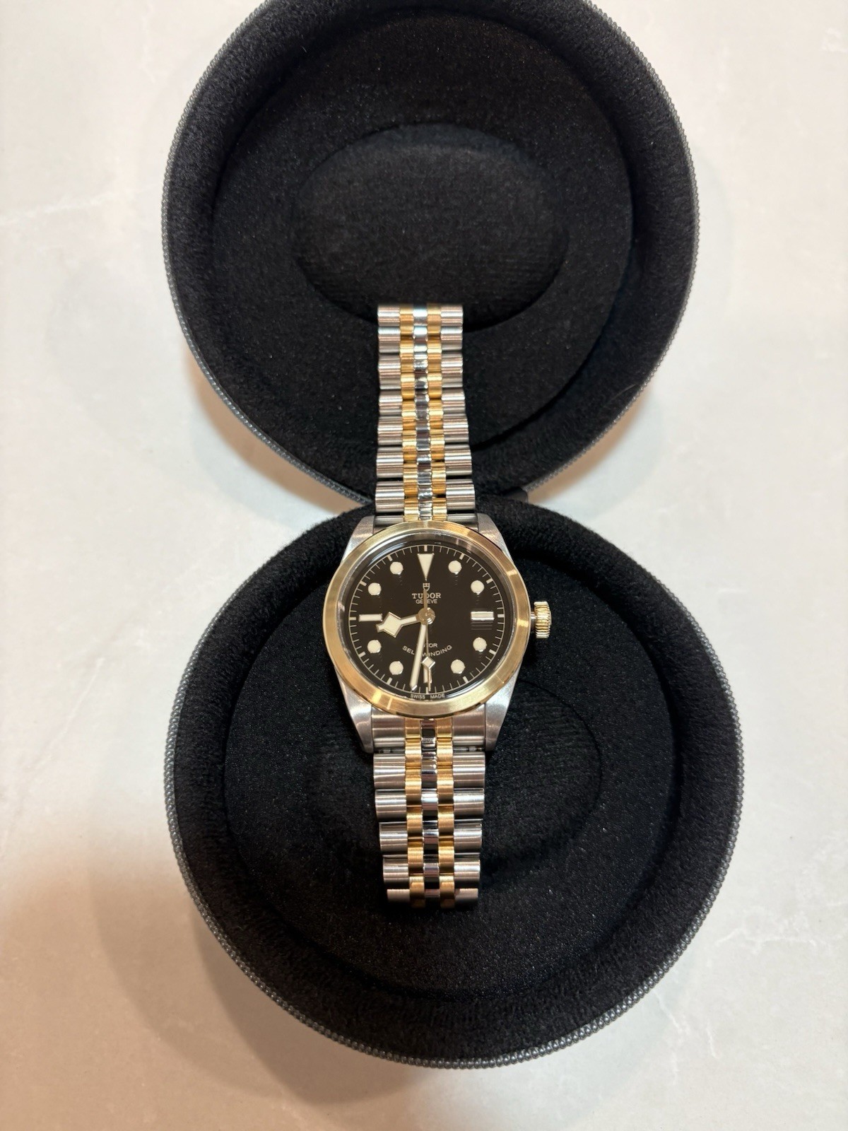 Tudor Black Bay 36 S&G 79503 Two-Tone Steel & Gold Automatic Watch 36mm