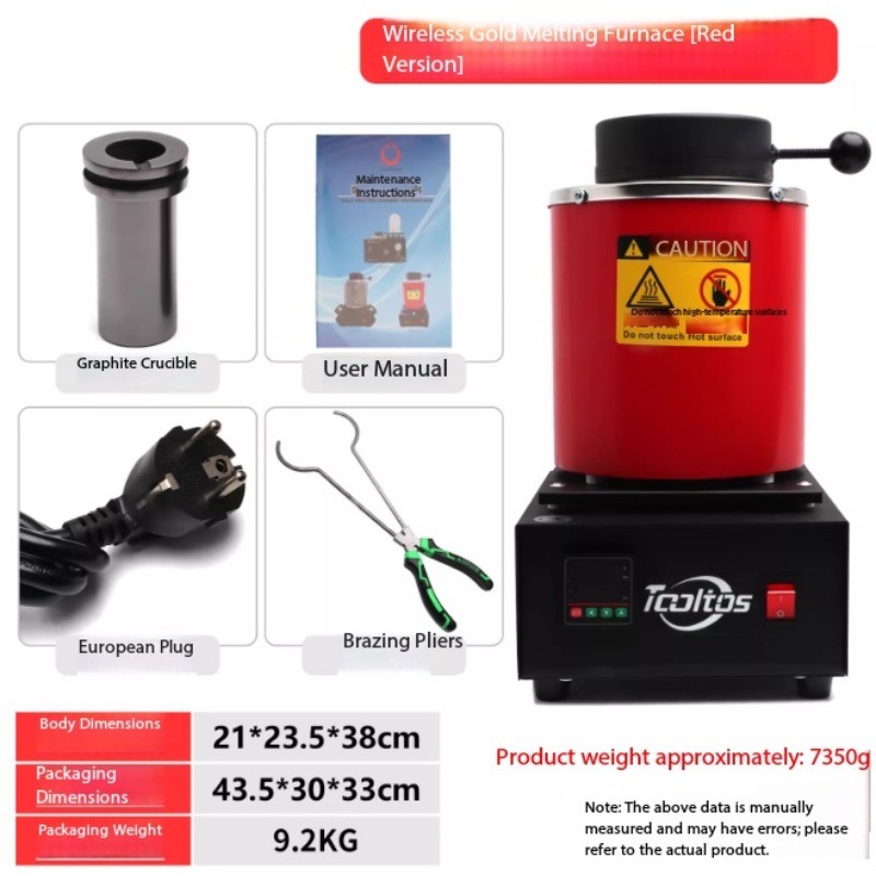 Gold Melting Furnace Small Gold Melting Machine Jewelry Melting Furnace