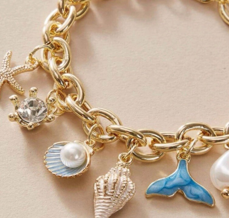 By The Sea Charm bracelet