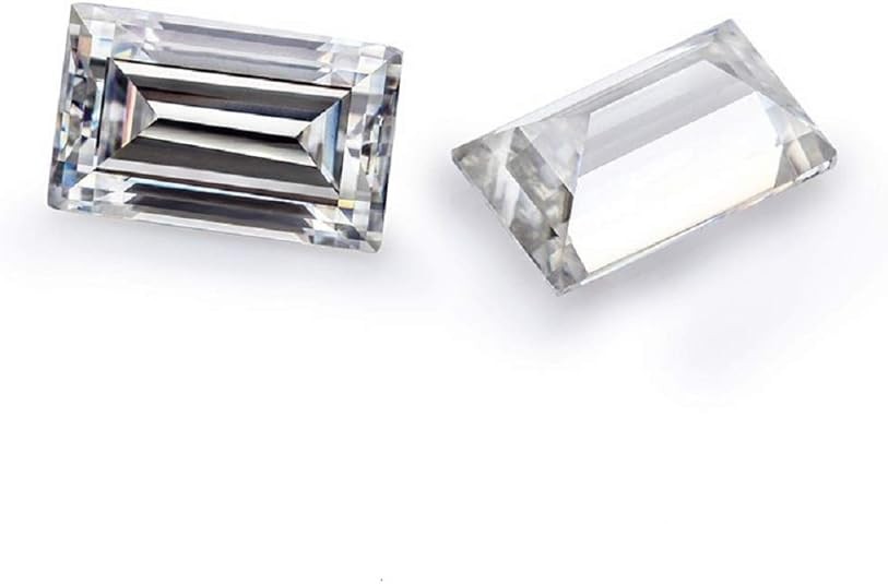 5~20pcs VVS1 D Color Excellent Baguette Cut Moissanite Loose Gemstones