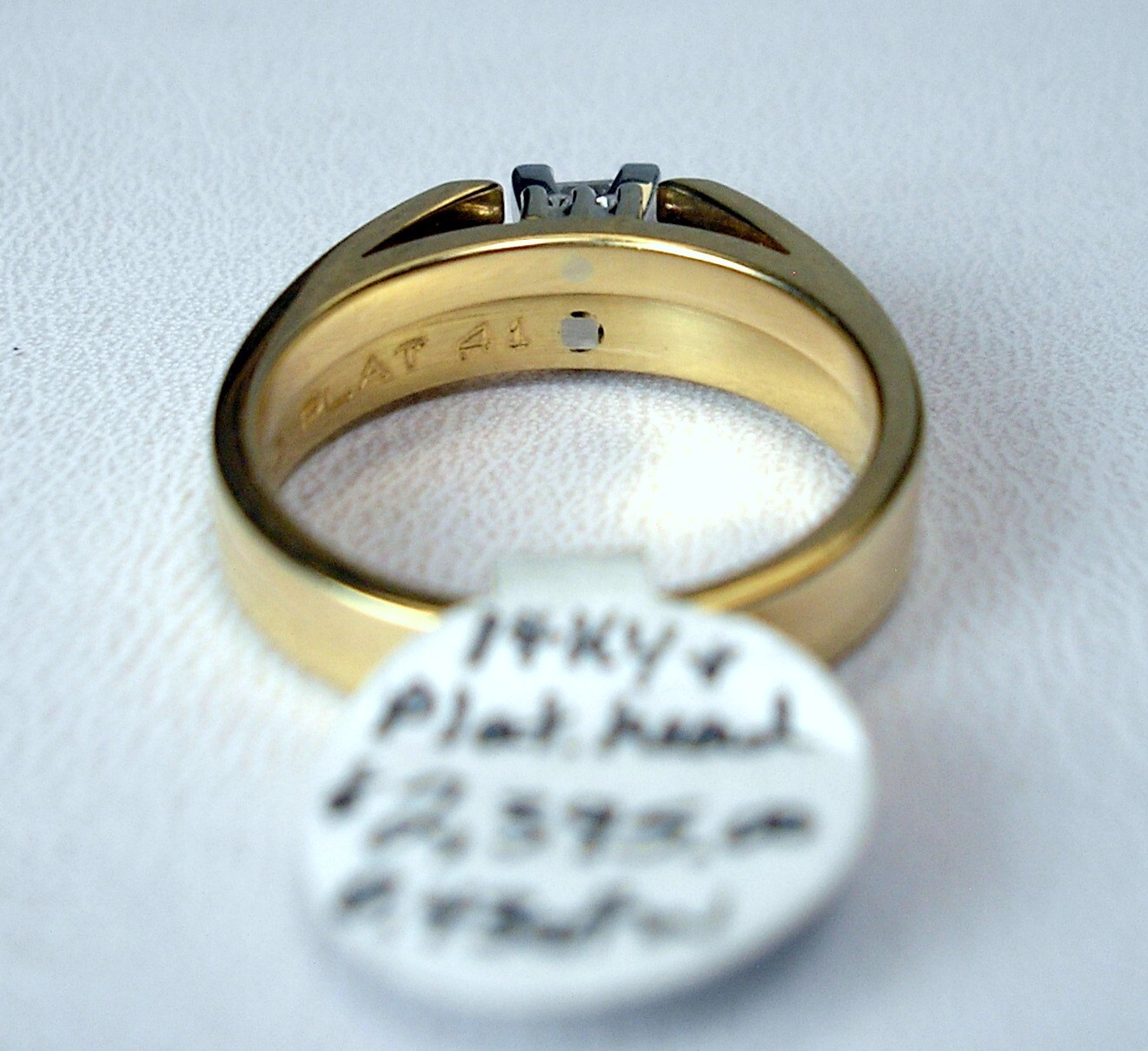 0.41ct Princess 0.43ctw Natural Diamonds 14K Yellow Wedding Set Was $2,395 Video