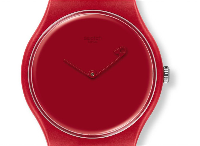 Swatch – Uma Wang’s London Fashion Week Rosso – SUOZ131S – Mint Condition 2014
