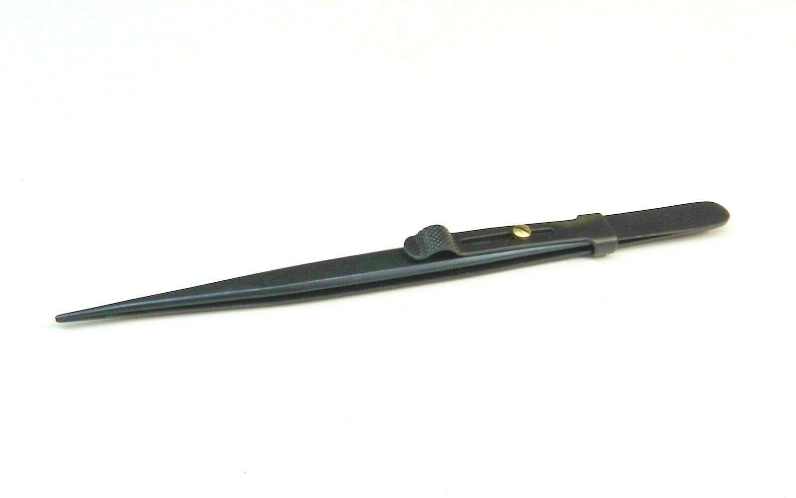 Diamond Tweezer Gem & Stone Tweezers Locking Tweezers Medium Tip with Slide Lock