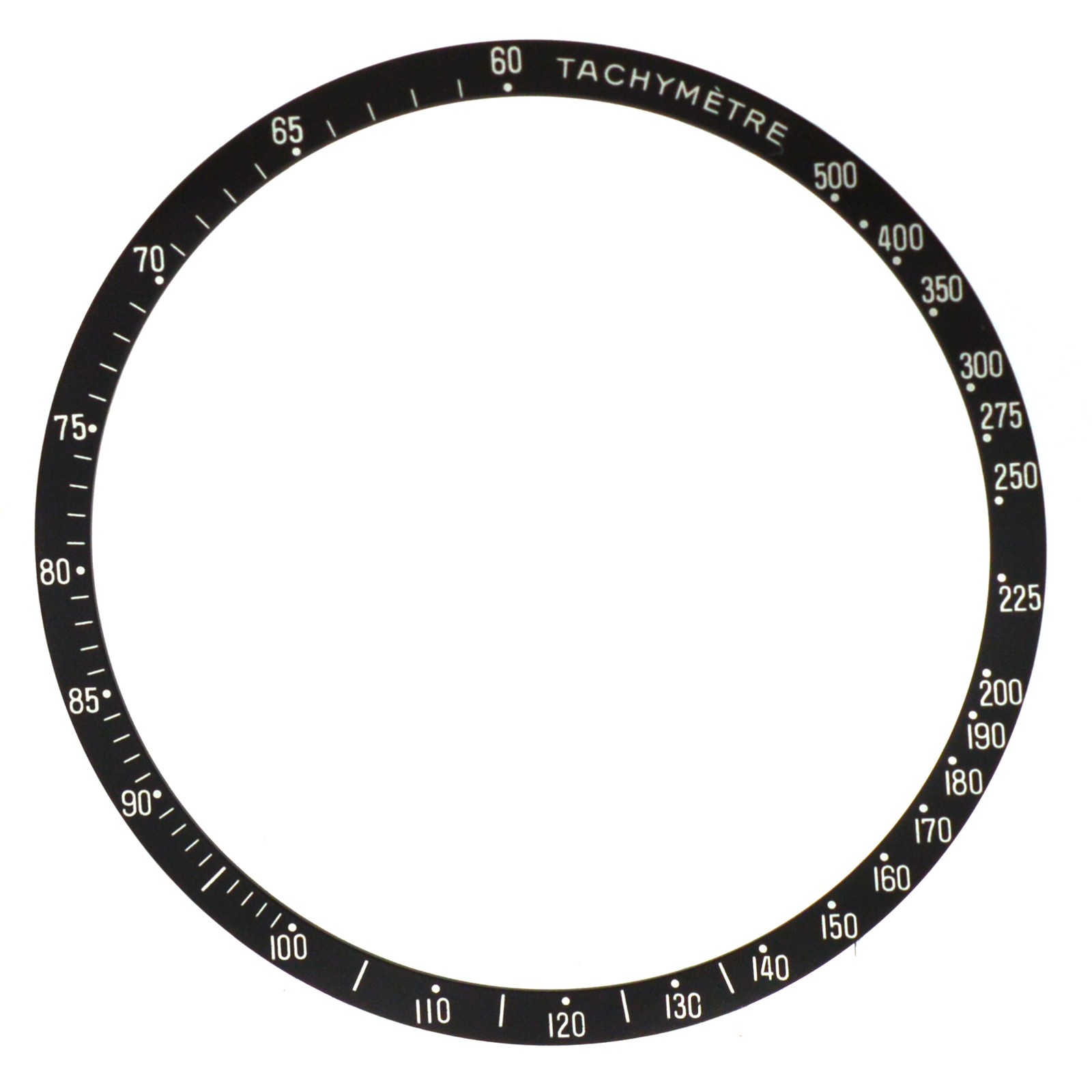 Authentic Omega Speedmaster Tachymeter Bezel Insert 38.5MM 34.5MM Black