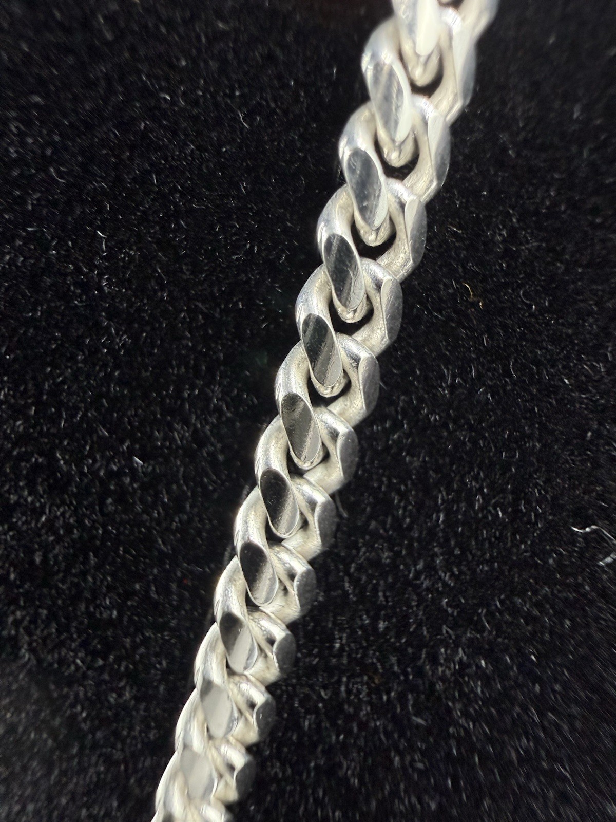 Sterling 925 Miami Cuban 24 4mm Chain with Moissanite Last Supper Pendant 24 In