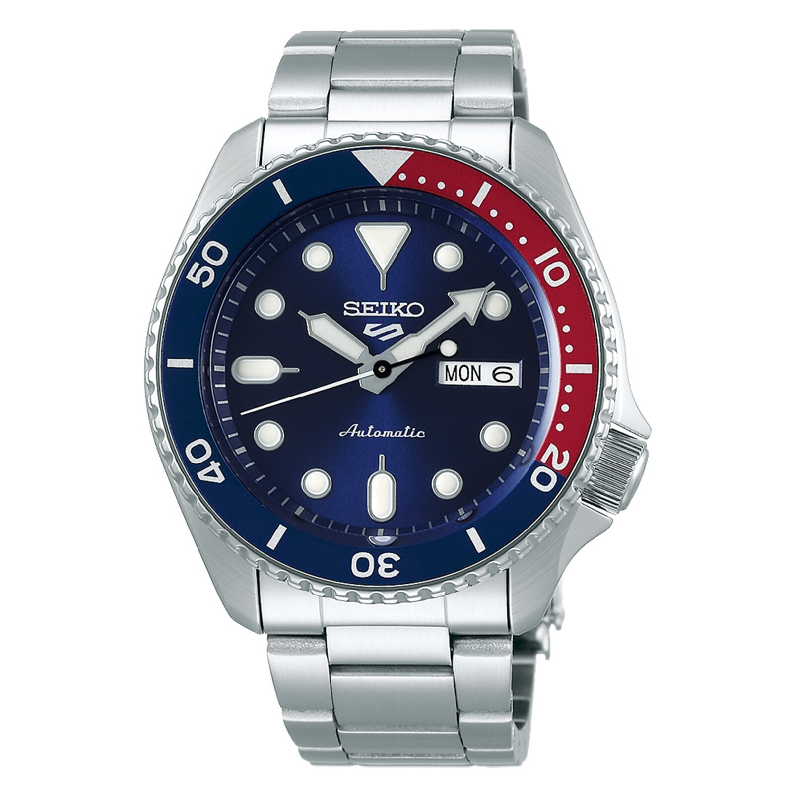Seiko 5 Sports Watch Bracelet Clasp with Pins SRPD SRPK SRPL 42.5 mm Push Button