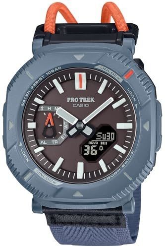 Casio PROTREK PRJ-B001B-2JF Hiker Line Gray Tough Solar Diver 100m NEW Japan