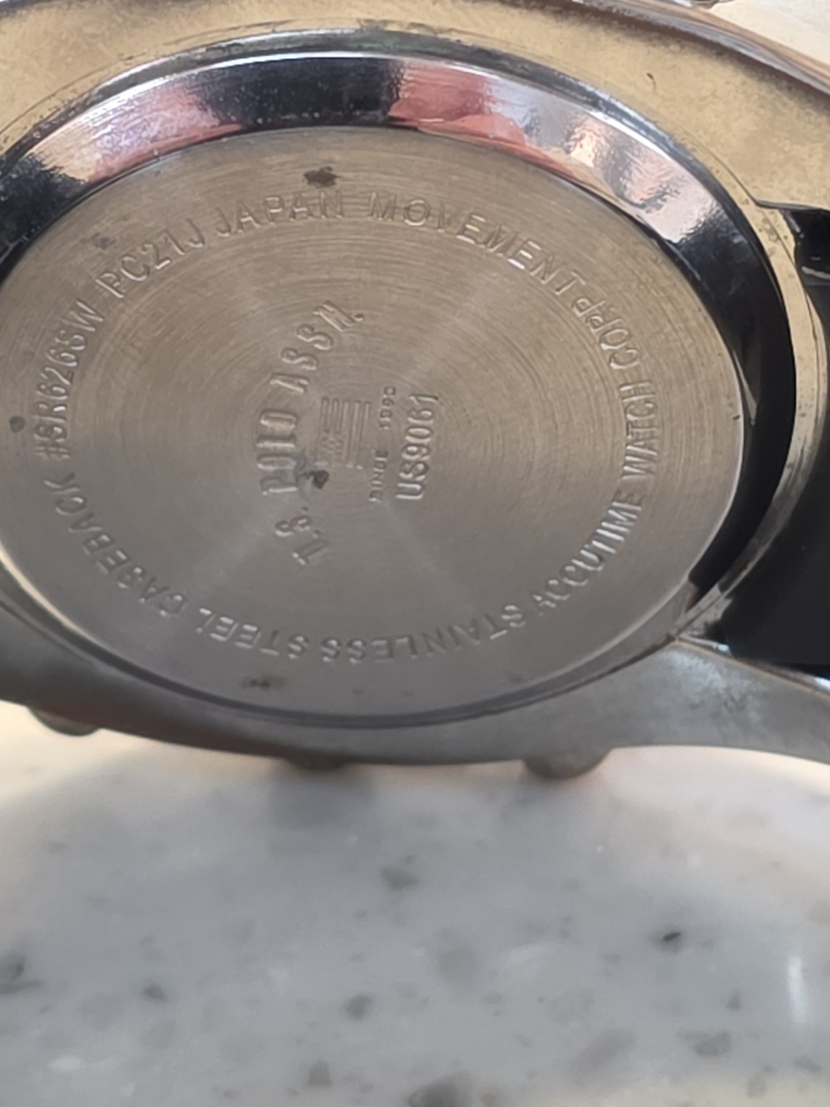 U.S. Polo Assn. Sport Men’s US9061 Sport Watch New Battery LIGHT NOT WORKING(3C)