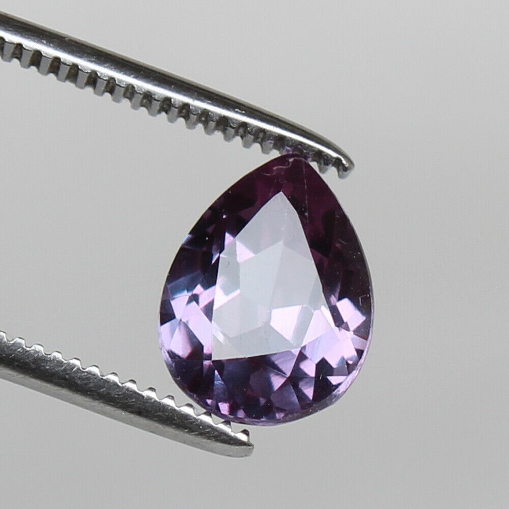 5 Carat. Natural Alexandrite Pear Cut Loose Gemstone Color Change Certified AAA