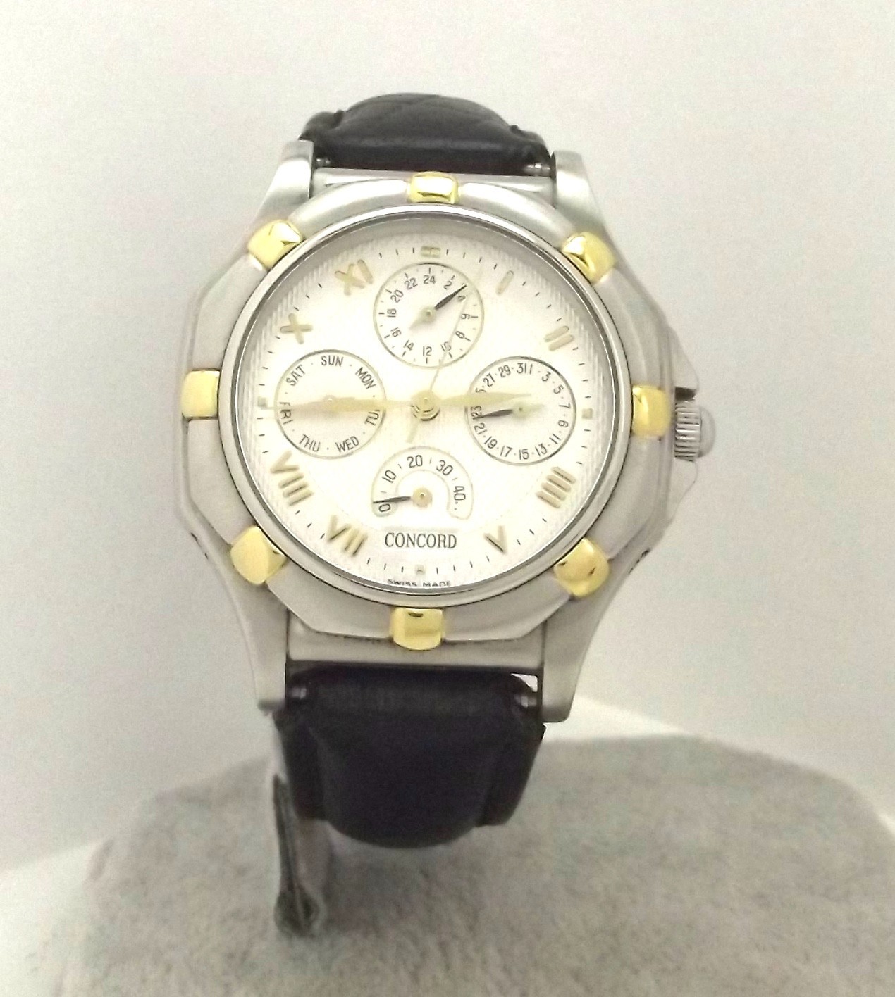 Concord – Saratoga – Two-Tone Stainless & Gold – Women’s Watch w/box ~#0154