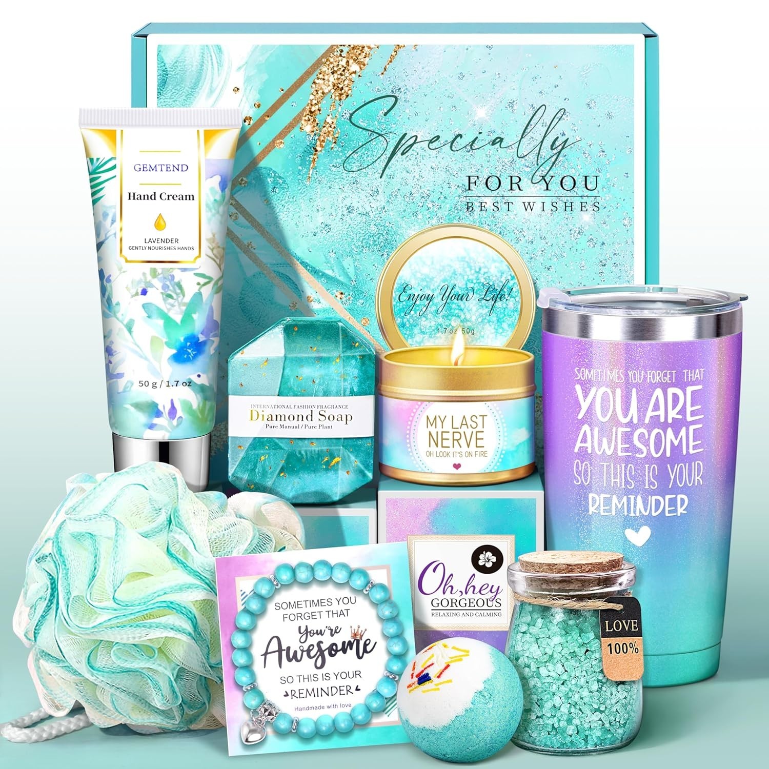 Luxury Self-Care Gift Set for Her – Spa Essentials & Thoughtful Surprises