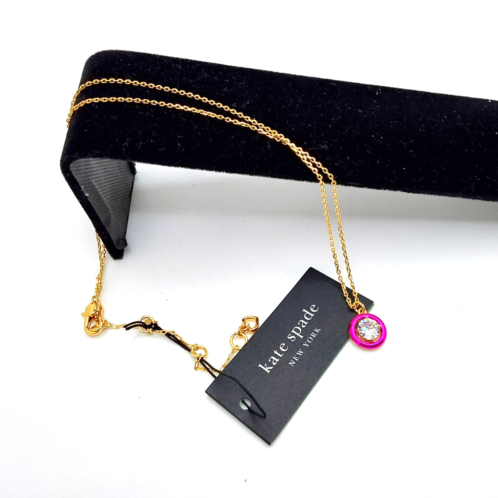 Kate Spade New York Dream in Color Pink Pendant Necklace