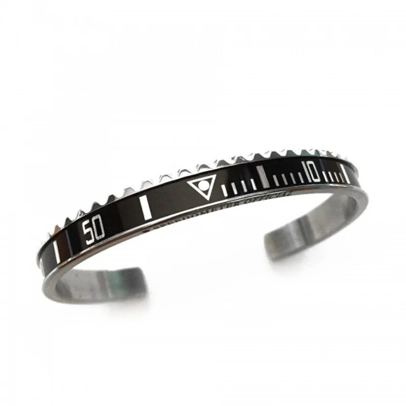 Personality Stainless Steel Men and Women Bracelets Digital Speedometer Bracelet