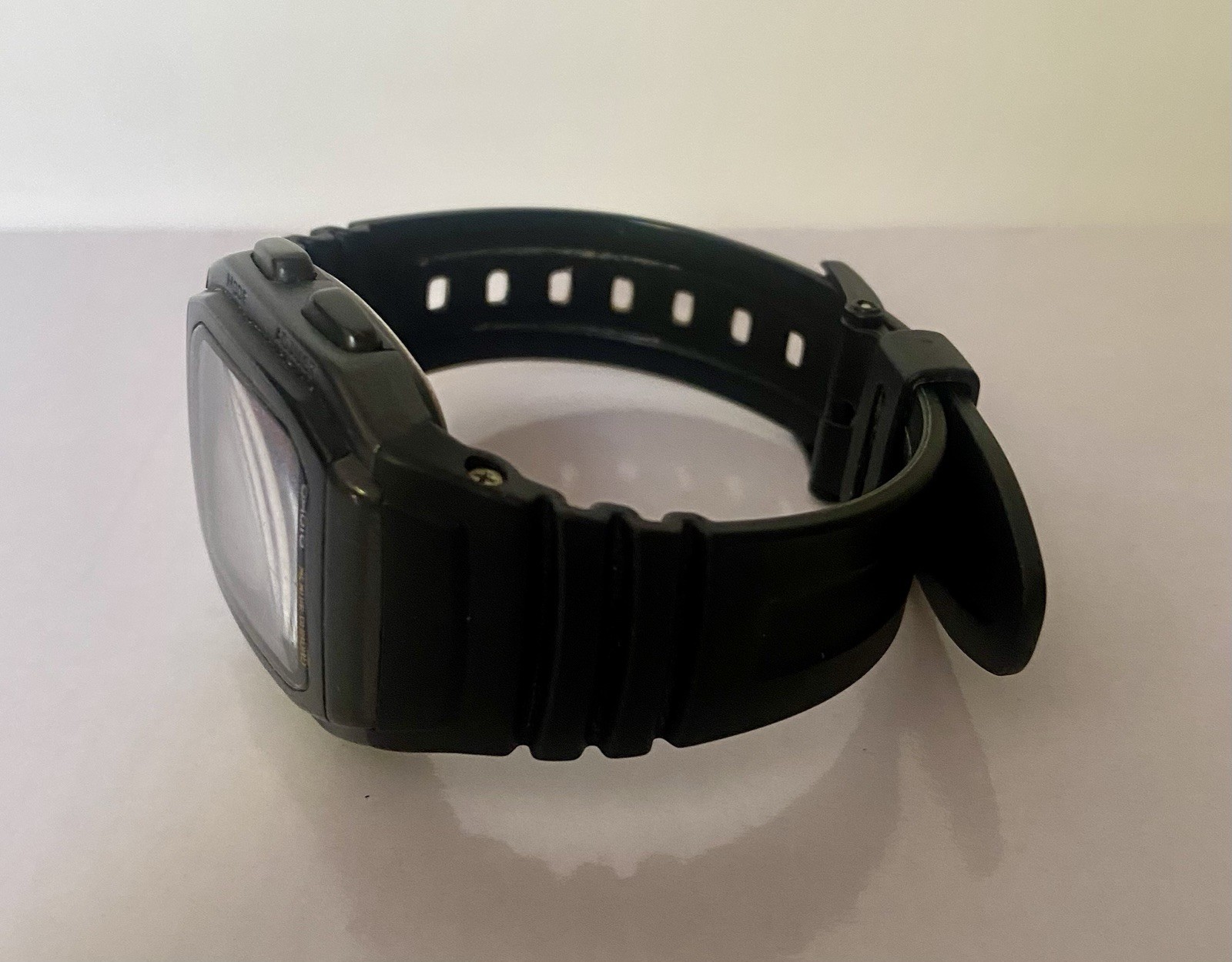 Casio Watch 3239 W-96h Illuminator Digital Black Band Chrono Dual Time Alarm