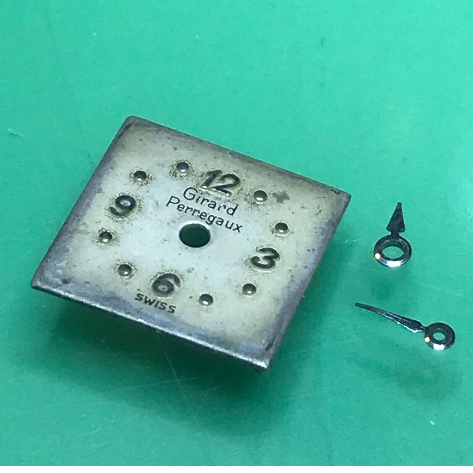 Girard-Perregaux 52AK Dial w/ Hands 11.00 mm Watch Part Q558