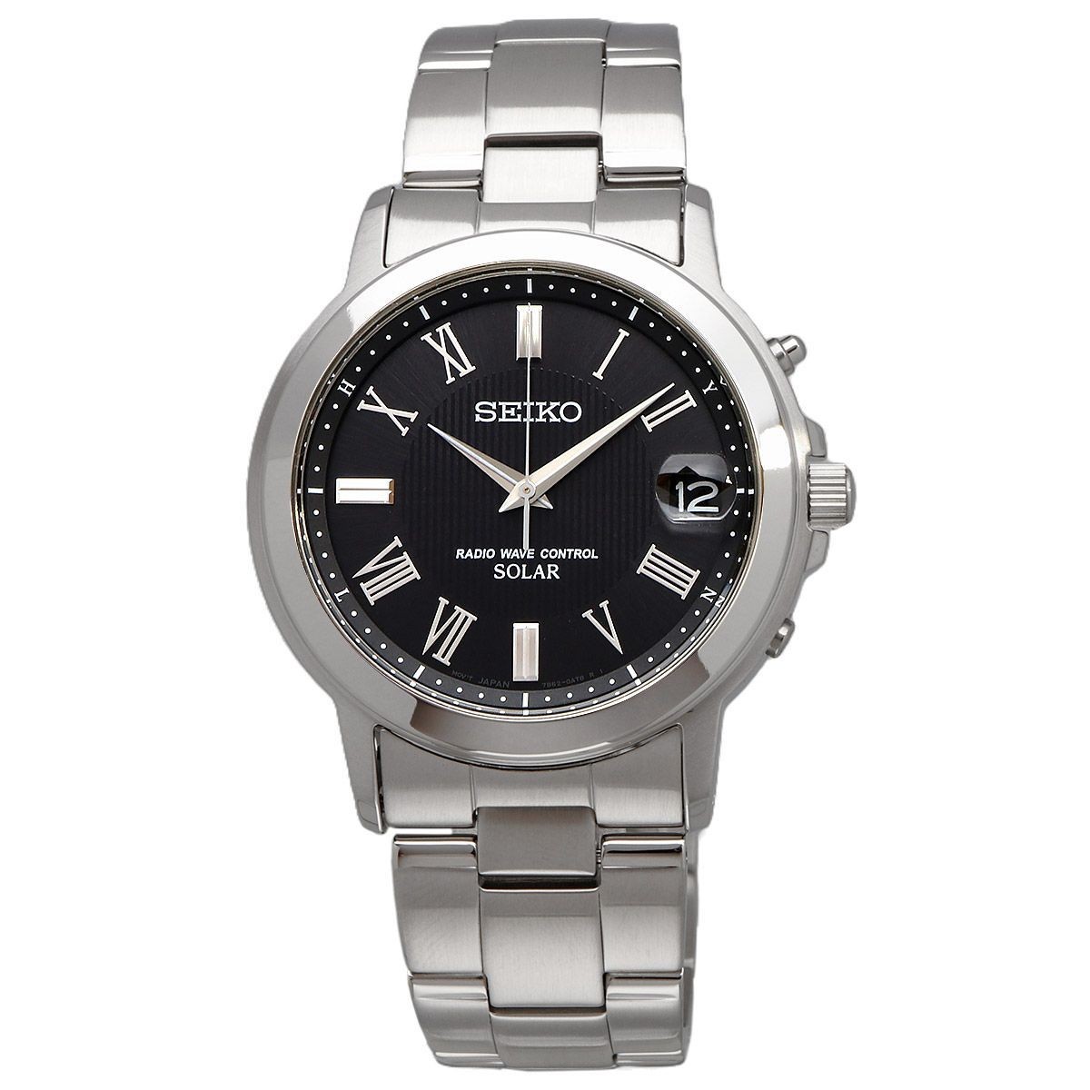 New Watch SEIKO Wristwatch Watch Seiko Selection Solar Radio Men’s SBTM191