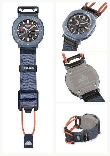 Casio PROTREK PRJ-B001B-2JF Hiker Line Gray Tough Solar Diver 100m NEW Japan