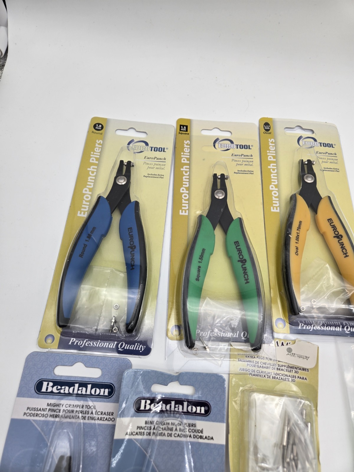 Jewelry Making Tools Beadalon Pliers Eurotool Tool Lot