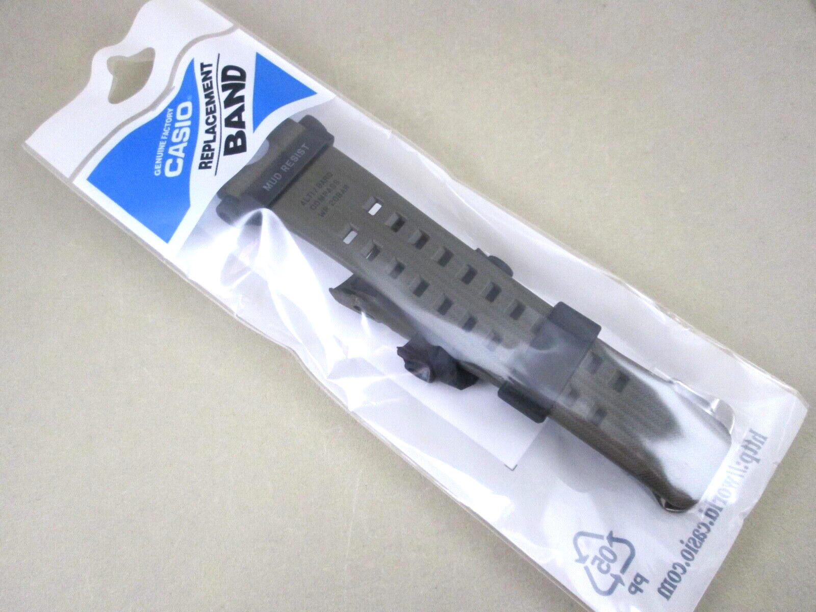 Casio G-Shock Mudmaster GG-B100 GGB100 GG-B100-1A3 green resin watch band strap
