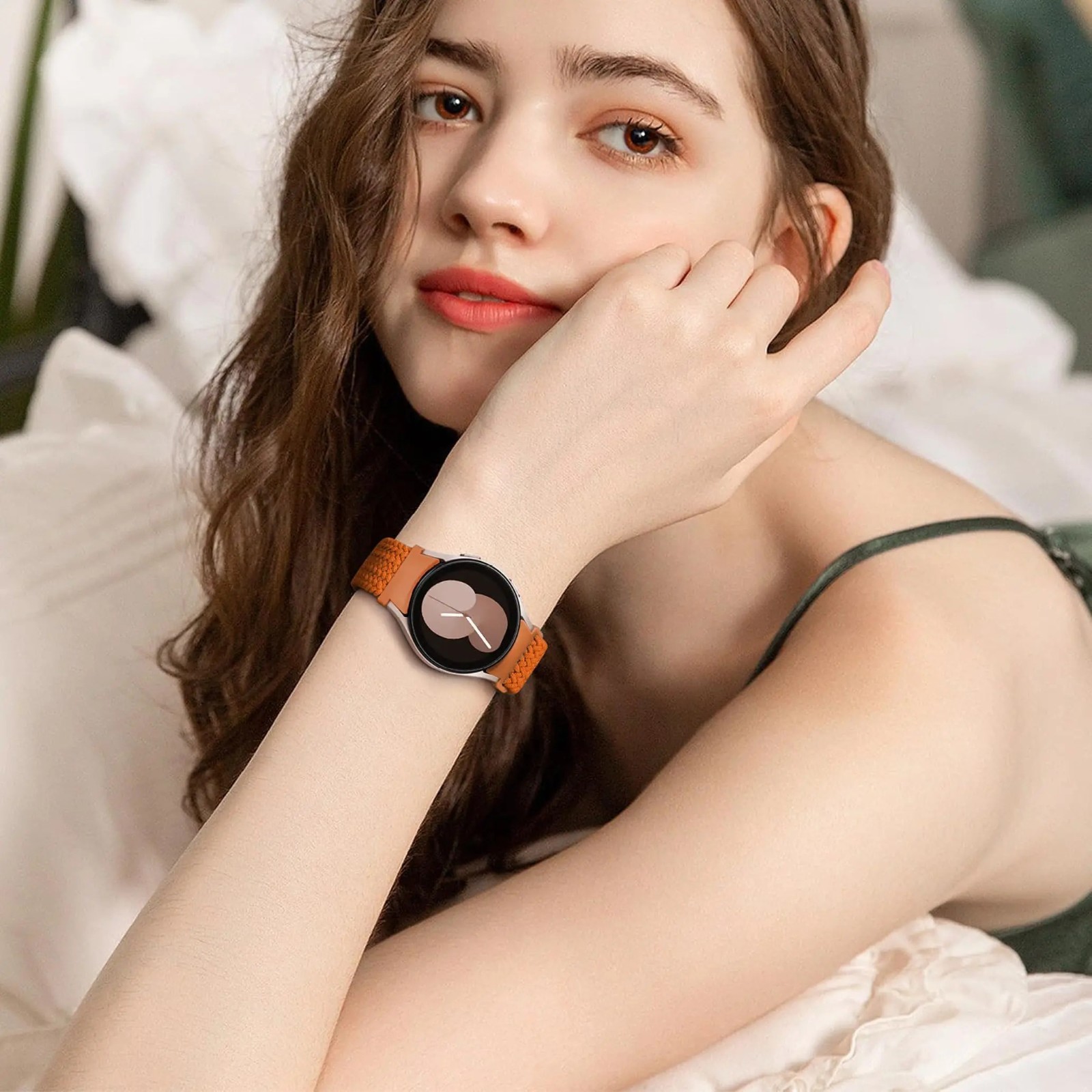 Magnetic Braided Strap Compatible With Samsung Galaxy Watch 7 6 5 4 Pro