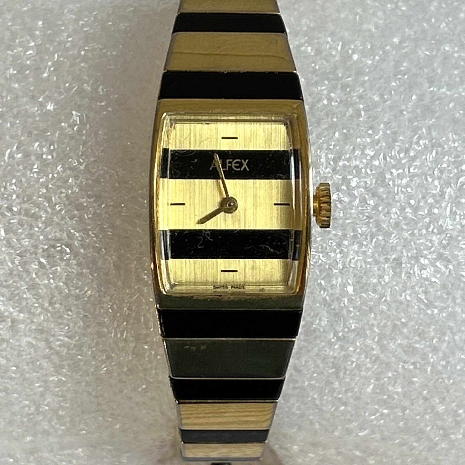 Vintage Alfex Ladies VC Wristwatch WORKING! Needs New Strap!#cab
