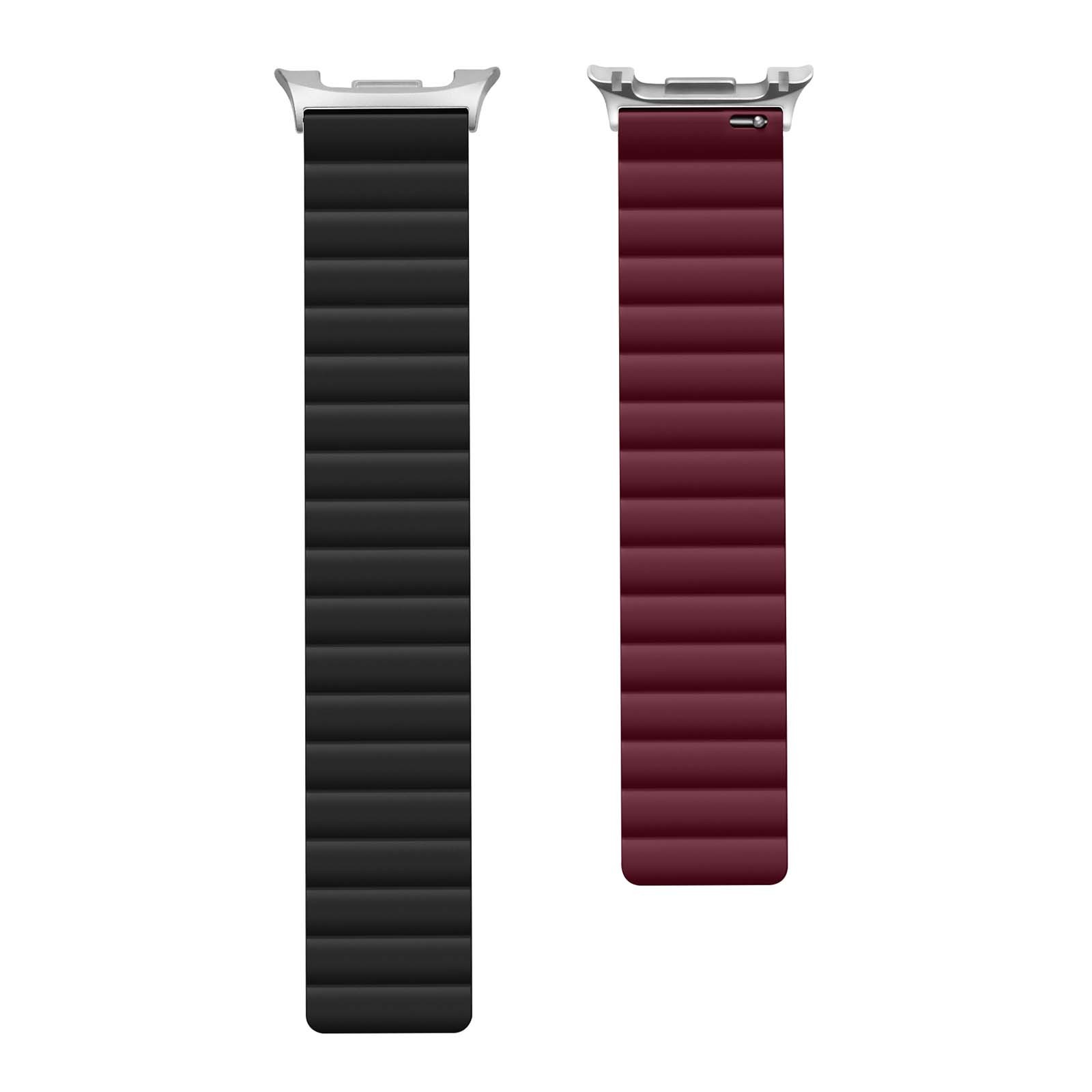 Magnetic Sporty Silicone Strap For Samsung Galaxy Watch 8/8 Classic/Ultra 2025