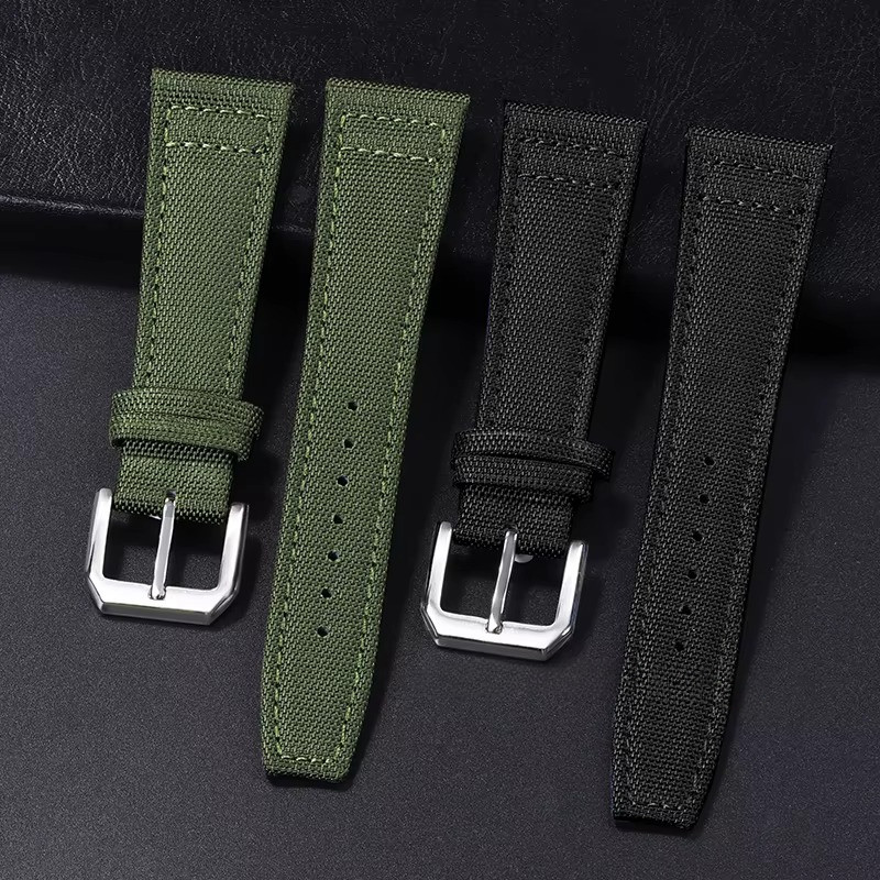 Nylon Canvas Watch Strap for IWC Pilot 20mm 21mm 22mm Waterproof Sport band