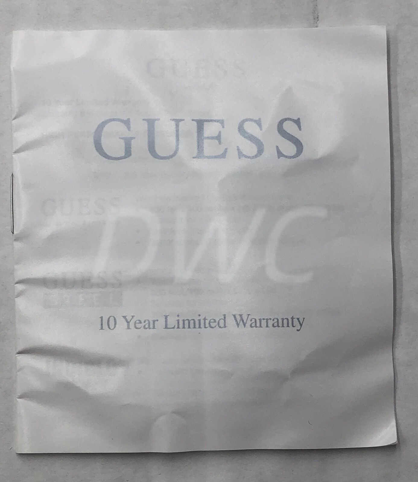 NEW GUESS Black Drawstring Quilted Patent Leather Pouch Watch Bag Jewelry Bag