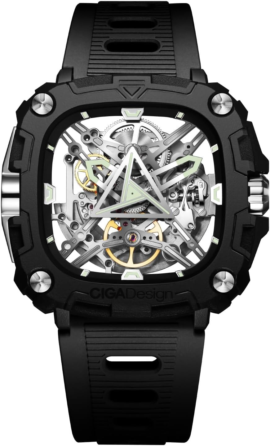 CIGA Design Automatic Watch – X Series Eye of Horus Mechanical Skeleton Watch