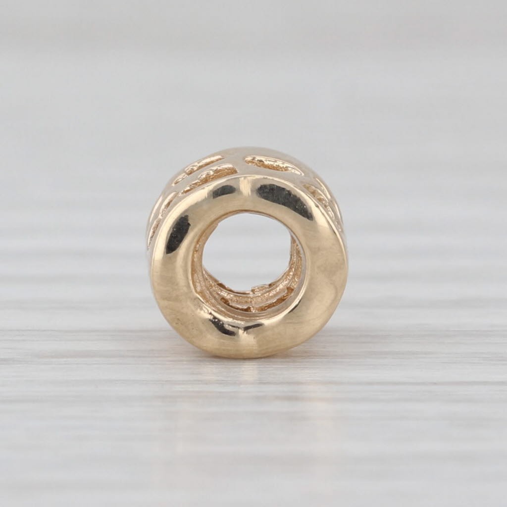 Authentic Pandora Tunnel of Love Charm 750299 14k Gold Hearts 585 ALE
