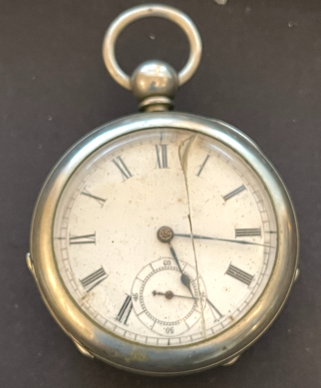 Antique 1884 Waltham Broadway 1877 Pocket Watch Parts Silverode Case 18s 7j USA