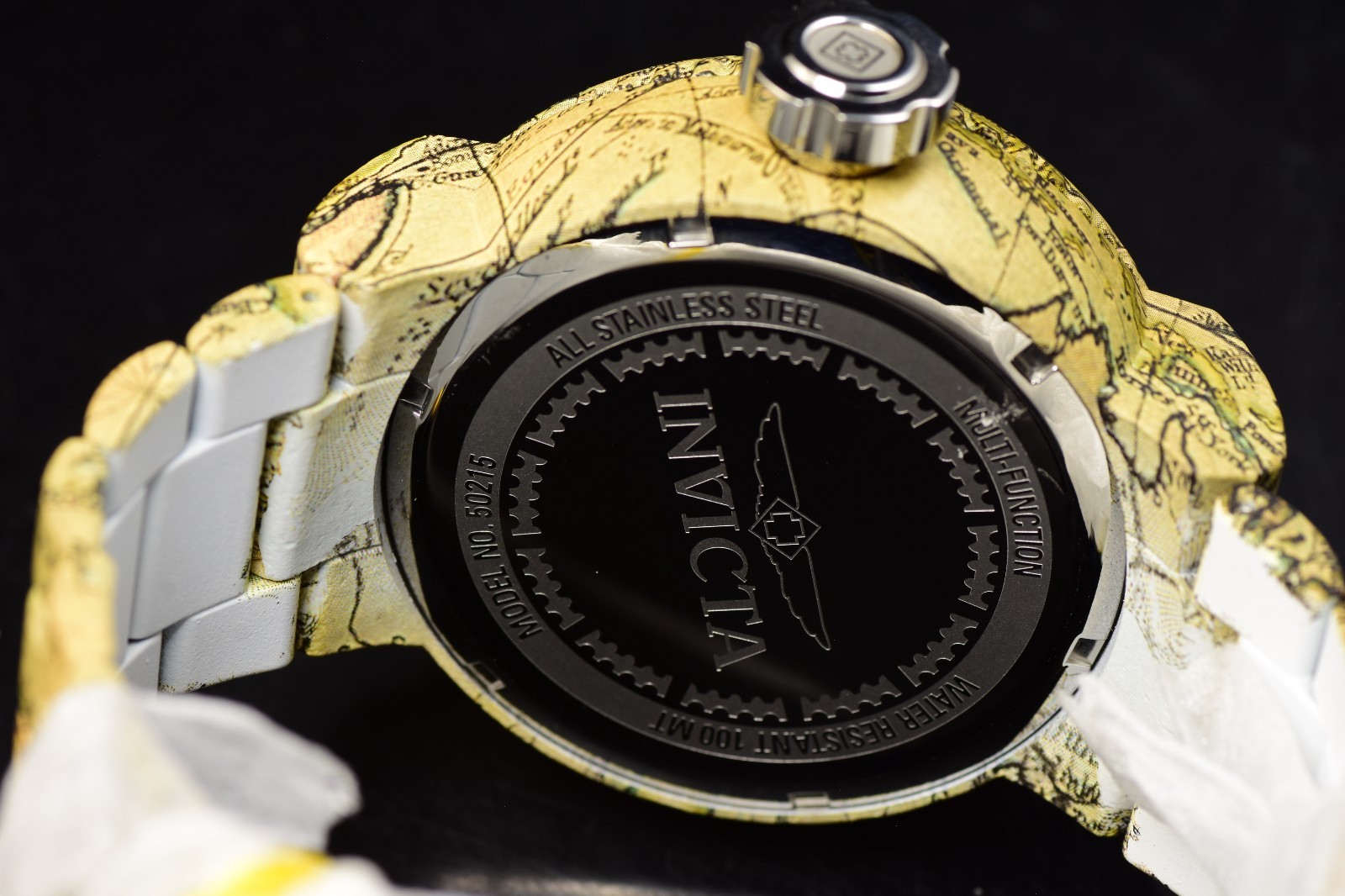 Invicta Elements Men’s 227mm Collection Gold-Black Bracelet