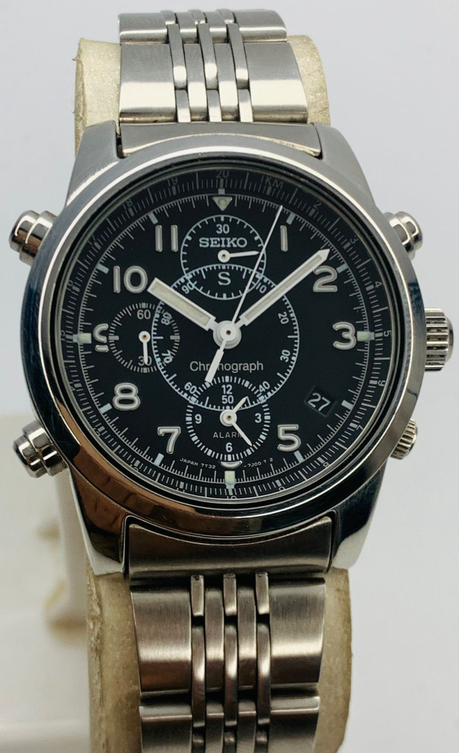 Vintage Seiko Chronograph SUS 7T32-7E90 Men’s Quartz Watch