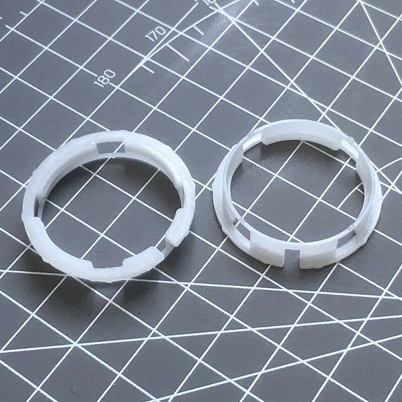 2 PIECES Spacer Ring Plastic Watch Movement Cushion Mount for ETA 2824 2836 2846