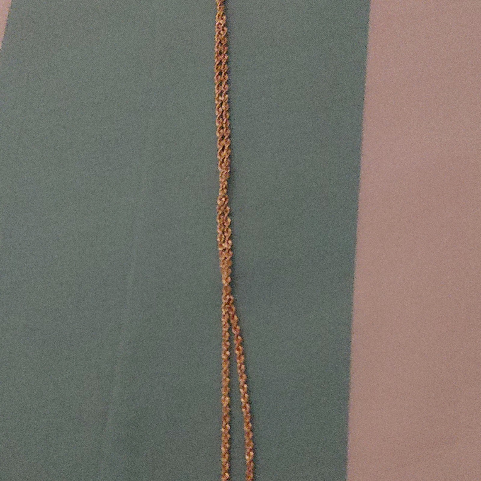 Brilliance Fine Jewelry 10K Yellow Gold Rope Chain Necklace 24in Lobster