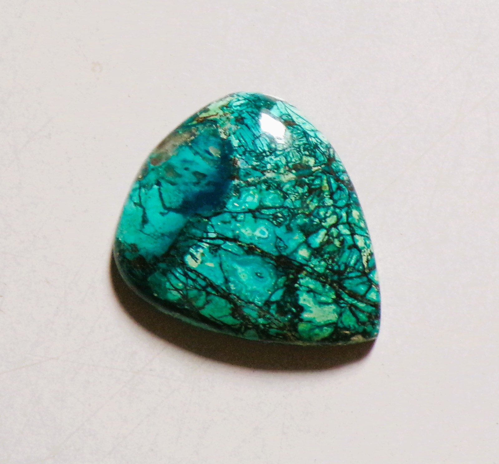 23.10 Cts Natural Shattuckite Cabochon Loose Gemstone 26X22X5.6MM 80