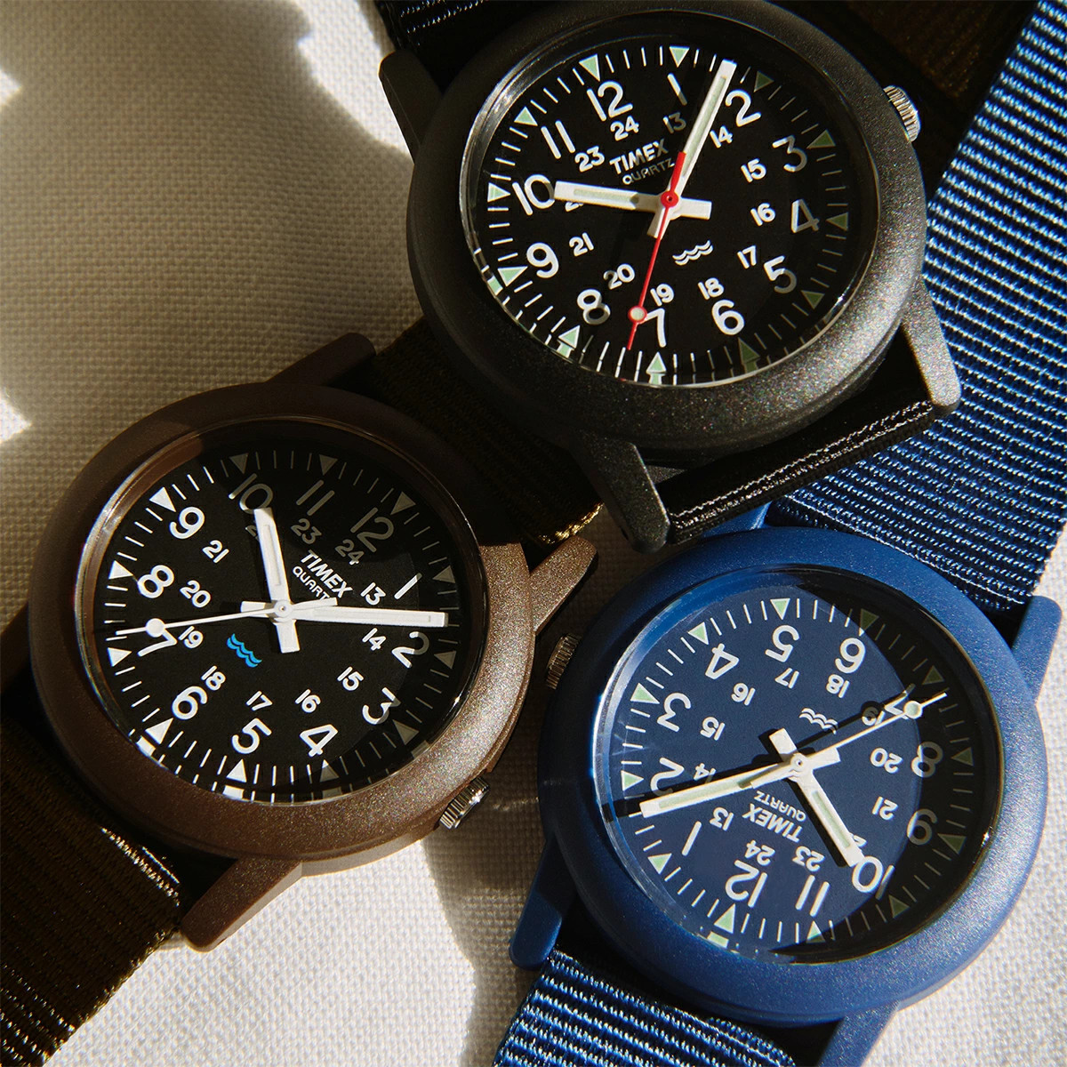 Timex Camper 34mm Quartz Blue Case “Phantom Blue” Limited Reissue Watch R841020