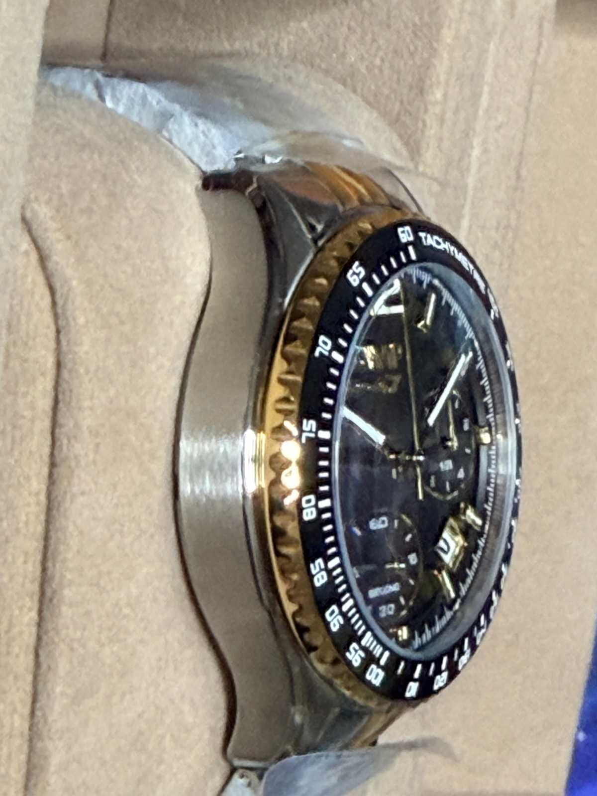 DONALD TRUMP 45 47 FIGHT CHRONOGRAPH Watch GOLD SILVER BLACK # /2000 FATHERS DAY