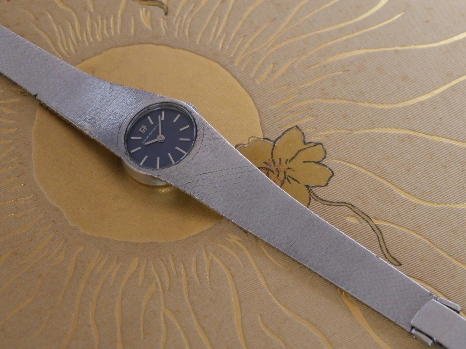 Girard Perregaux – Extremely Rare Model – Vintage – Integrated Design Watch