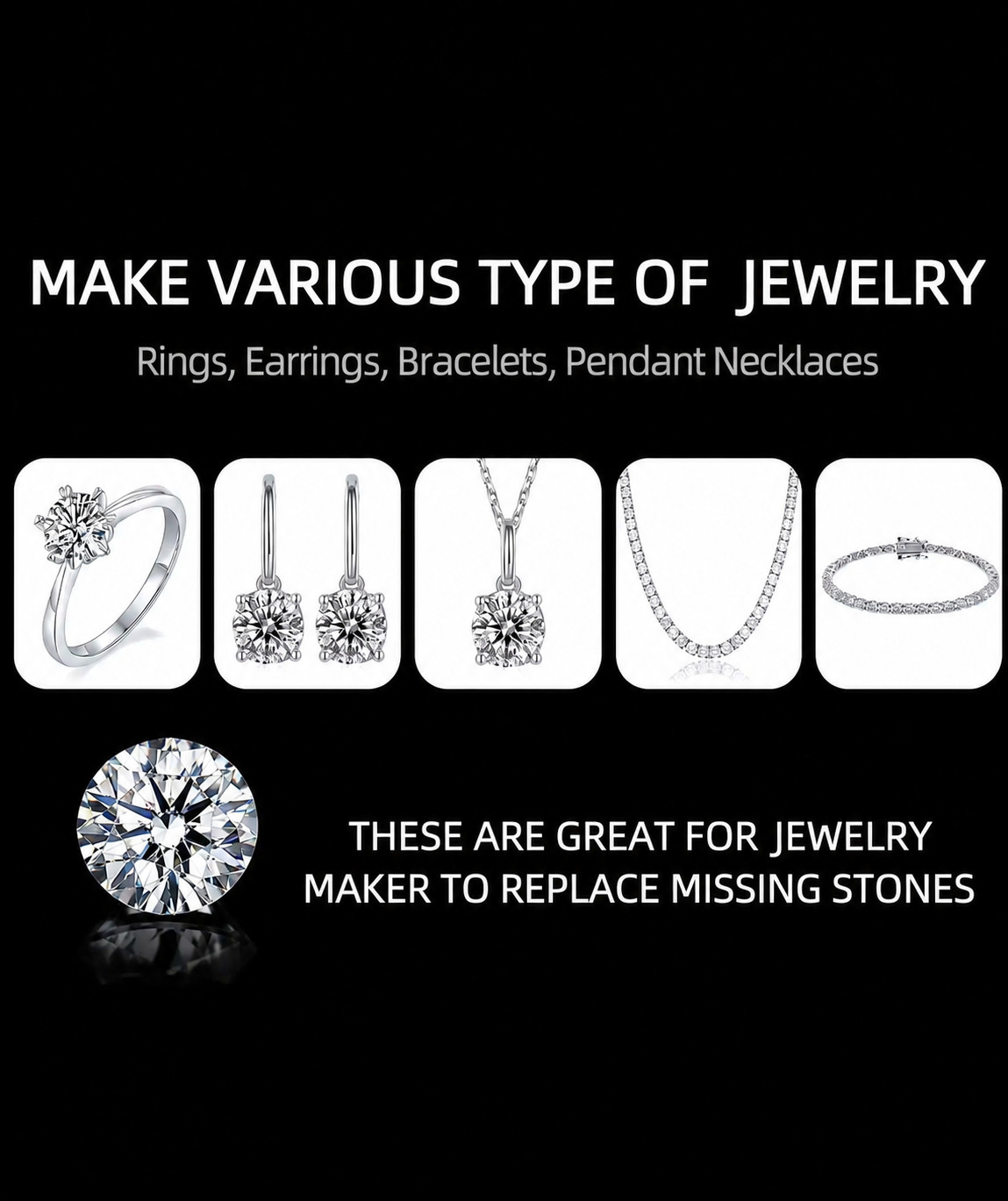Lot of 30 pcs Loose 2mm Round cut D color Lab Certified Diamond VVS1 Clarity