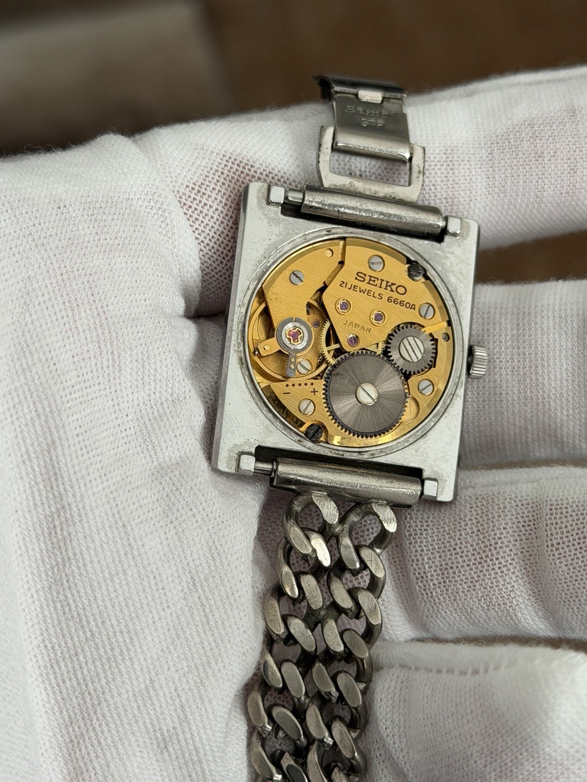 Rare Vintage Seiko 6660-6000 Men’s 21J Manual Classic Dress Watch JDM 1960s