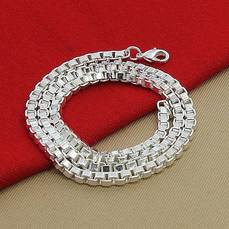 Cadena De Plata 925 Para Hombre TU PUEDES Lucir Elegante Y Atractivo
