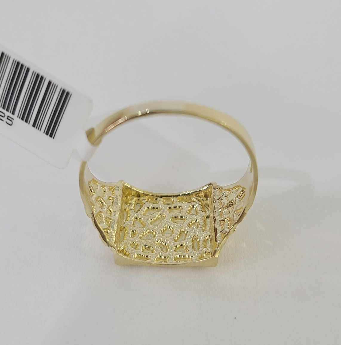 10k Nugget Ring Yellow Gold Women Men Real Genuine 10Kt