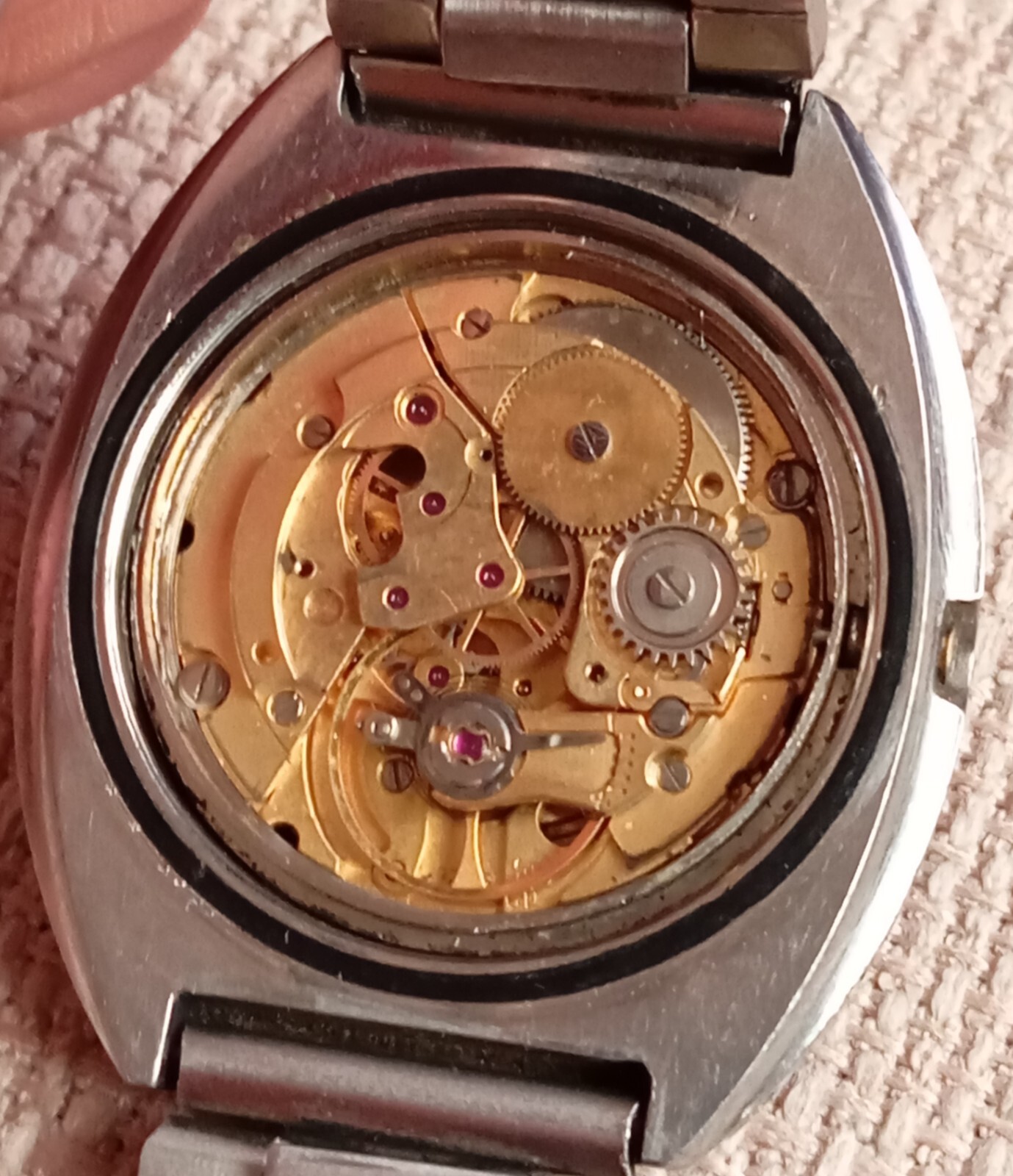 duward water proof automatic eta 2788 vintage watch for repair