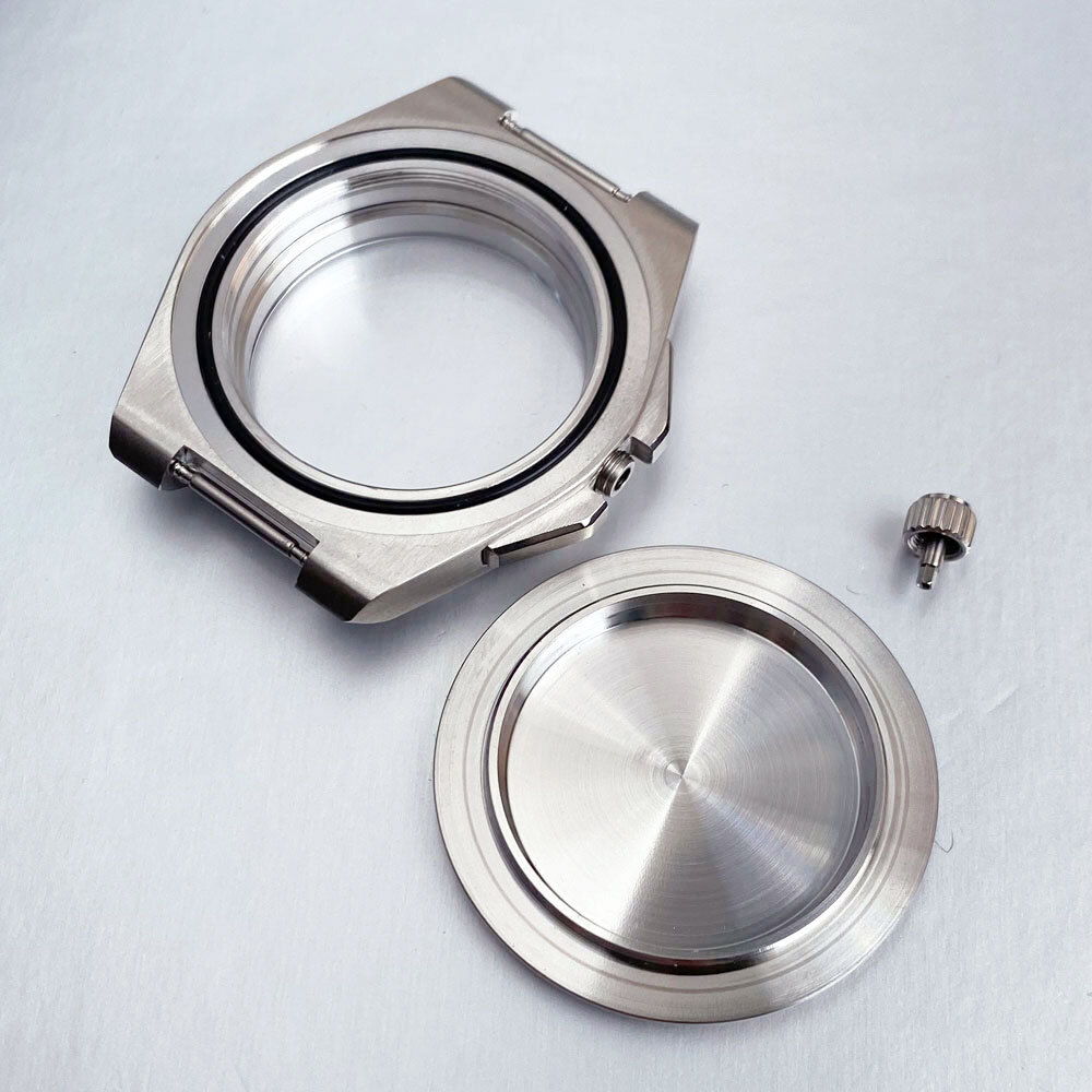 40mm Steel Case Fit for Engineer NH35 ETA2824 PT MenWatch Parts Sapphire Crystal