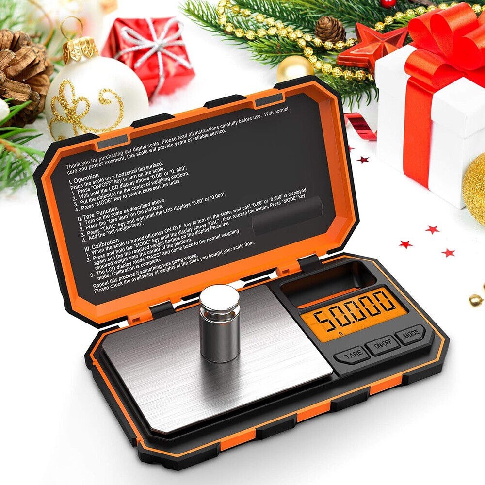 Digital Pocket Scale 200g x 0.01g Jewelry Gold Gram Herb Karat Weight USA