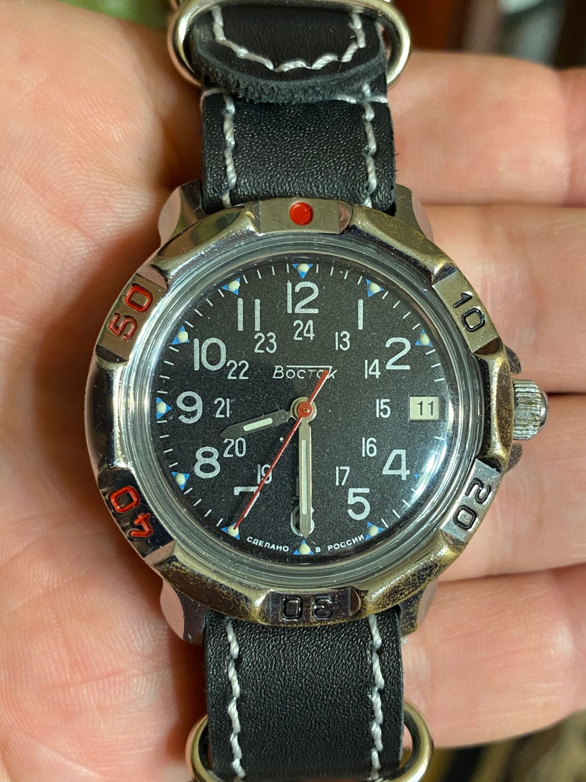 Часы Vostok Commander Amphibian, СССР