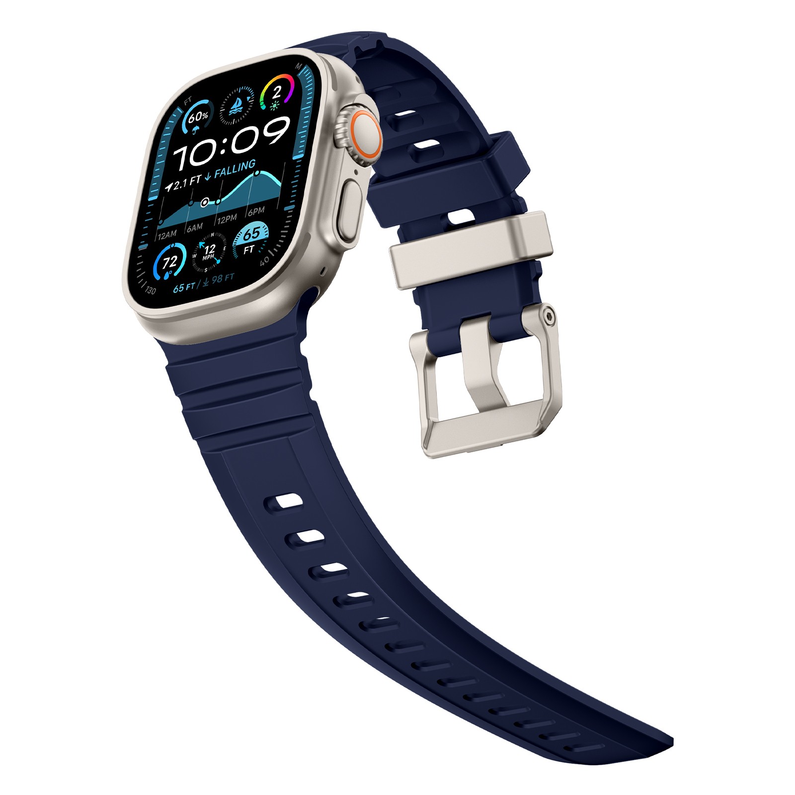 Waterproof Silicone Sport Strap For iWatch Series 11 10 9 8 7 6 SE 5 Ultra 3/2/1
