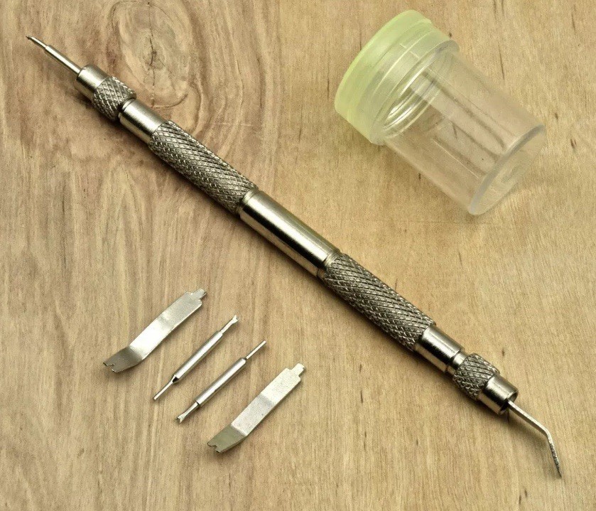 Watch Repair Tool Watch Spring Bar Tool Steel Link Remover Pin Pusher For Rolex