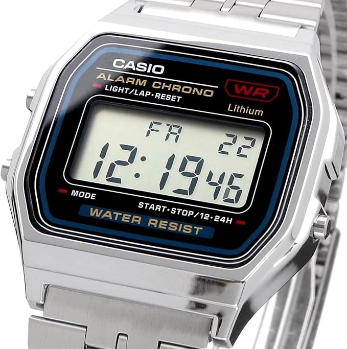 CASIO STANDARD Digital Silver A159W-N1 Unisex MADE IN JAPAN
